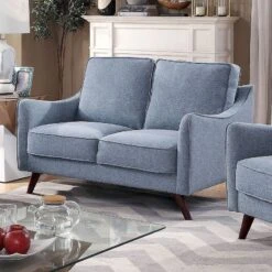 Maxime Loveseat (Light Blue)