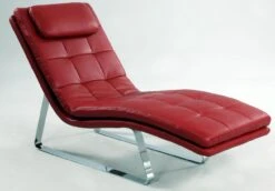 Corvette Chaise (Red)