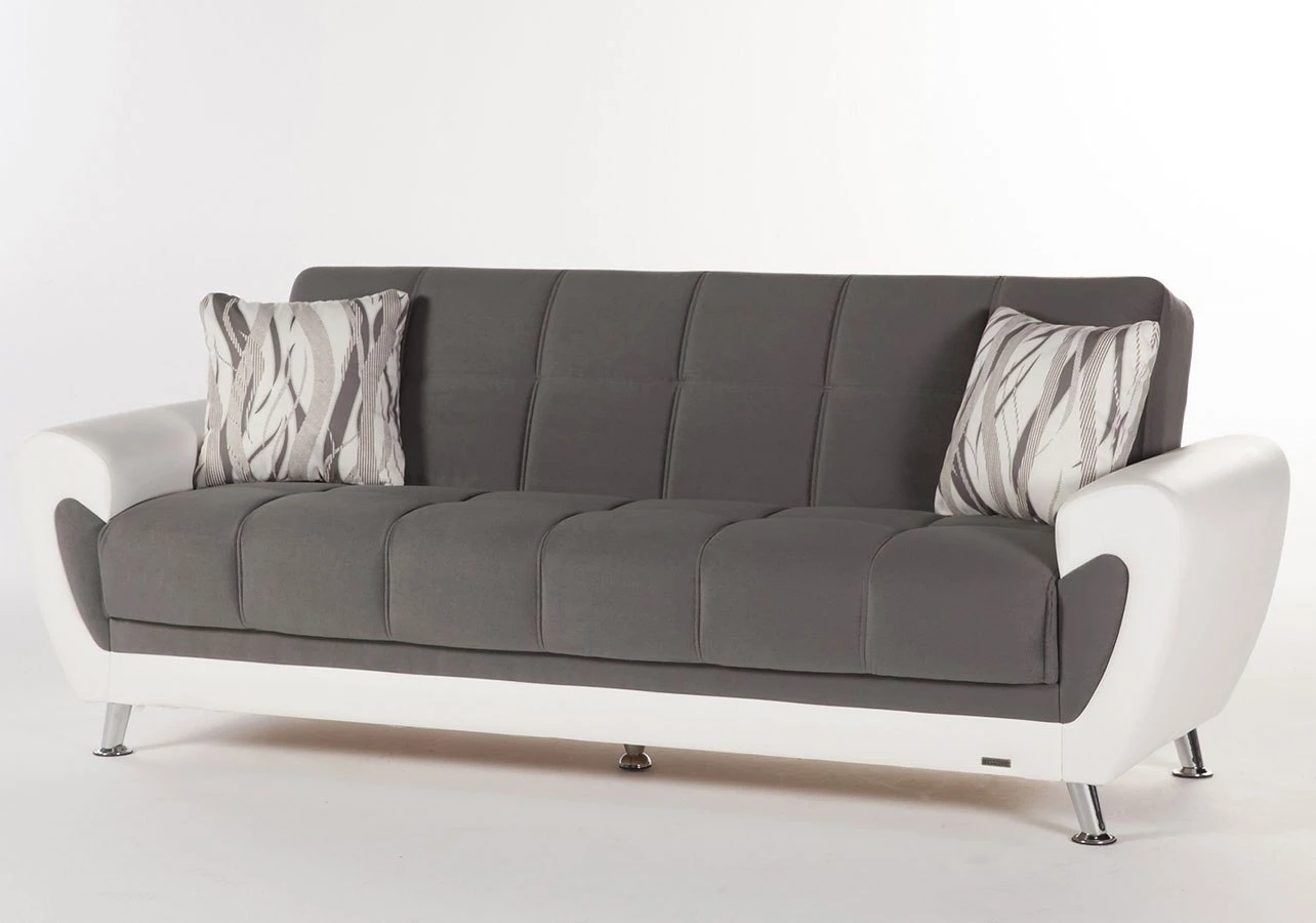 Duru 3 Seat Sleeper (Plato Dark Gray) 3 Duru 3 Seat Sleeper (Plato Dark Gray)
