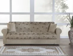 Elita S 3 Seat Sleeper (Yasemin Beige) -Chairs Sales Store ELITA DP08A SL sofa 4