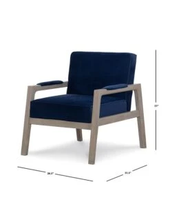 Sawyer Blue Armchair -Chairs Sales Store HF2150 908 1 chair 3