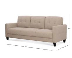 Owen Oatmeal Sofa -Chairs Sales Store HF2370 901 sofa 5