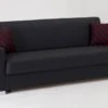 Kobe 3 Seat Sleeper (Black) -Chairs Sales Store KOBE P658D SL sofa 1