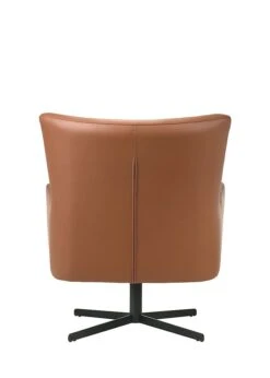 Acadia Leather Swivel Chair (Terracotta) -Chairs Sales Store L980 13B TCA 13S chair 4