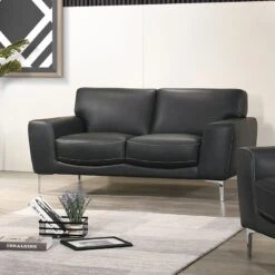 Carrara Loveseat -Chairs Sales Store L986 20 BLK loveseat 2