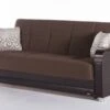 Luna 3 Seat Sleeper (Naomi Brown) -Chairs Sales Store LUNA 20220 SL sofa 1