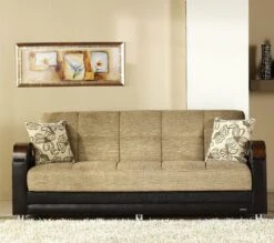 Luna 3 Seat Sleeper (Fulya Brown)