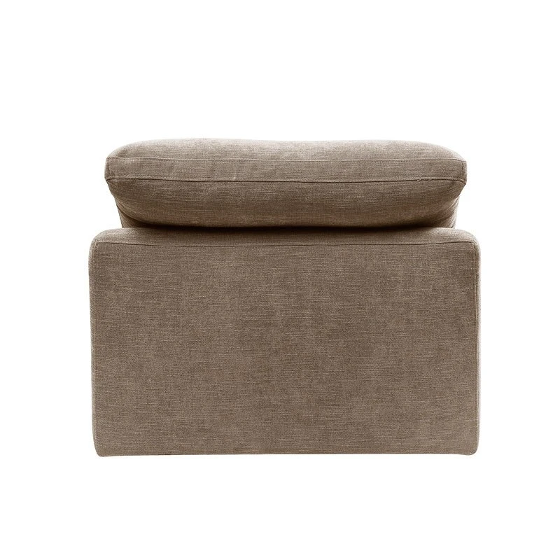 Naveen Modular Armless Chair (Beige) 6 Naveen Modular Armless Chair (Beige) - Image 4