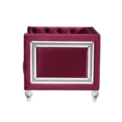 Heibero Chair (Burgundy) -Chairs Sales Store LV01402 chair 4