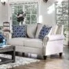 Giovanni Loveseat (Beige) -Chairs Sales Store SM2672 LV loveseat 1