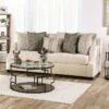 Laila Sofa (Ivory) -Chairs Sales Store SM3083 SF 1