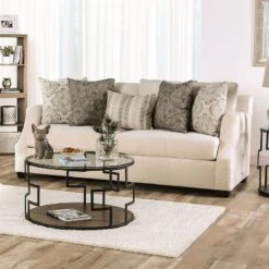 Laila Sofa (Ivory)