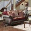 Franklin Loveseat (Burgundy) -Chairs Sales Store SM6107N LV loveseat 1