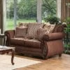 Tabitha Loveseat (Brown) -Chairs Sales Store SM6109 LV loveseat 1