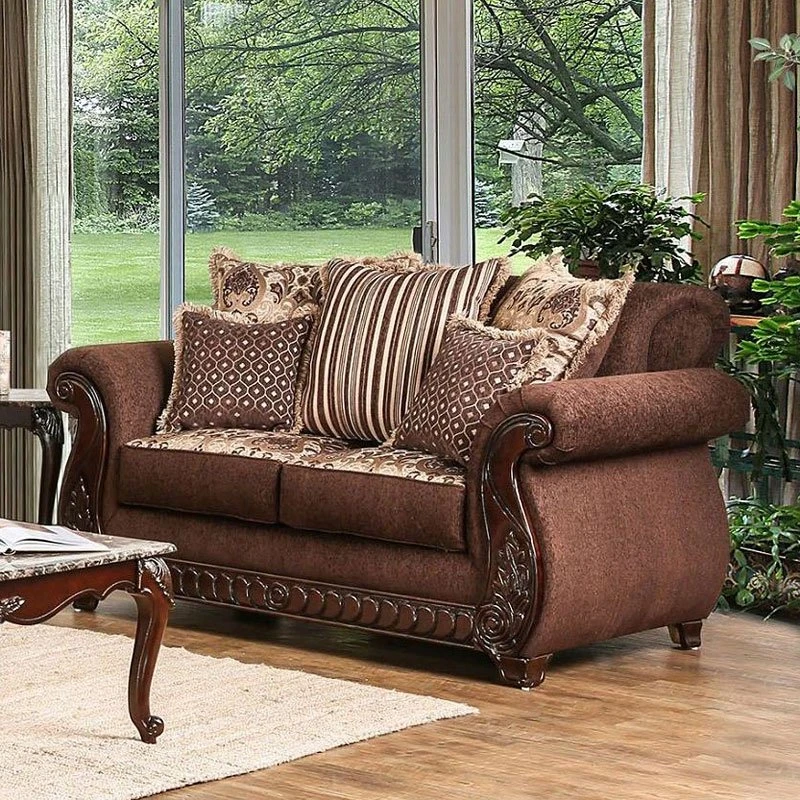Tabitha Loveseat (Brown) 3 Tabitha Loveseat (Brown)