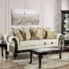 Delizia Sofa (Cream) -Chairs Sales Store SM7748 SF