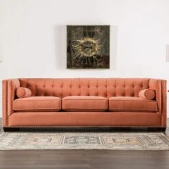 Elliot Sofa (Coral)