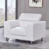 U8210 Chair (Pluto White) 1 U8210 Chair (Pluto White) -Chairs Sales Store U8210 WH CH chair 1