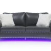 U98 Charcoal Grey Sofa -Chairs Sales Store U98 BLANCHE CHARCOAL S 1