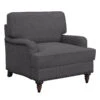 Abby Arm Chair (Charcoal) -Chairs Sales Store UBB090100E chair 1
