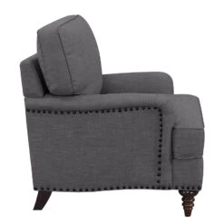 Abby Arm Chair (Charcoal) -Chairs Sales Store UBB090100E chair 3