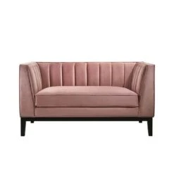 Calais Loveseat (Rose) -Chairs Sales Store UCI3682202 loveseat rose 3
