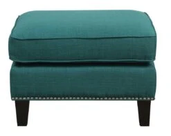 Erica Accent Chair W/ Ottoman (Teal) 21 Erica Accent Chair W/ Ottoman (Teal) -Chairs Sales Store UER087000CA ottoman 2