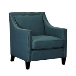 Erica Accent Chair W/ Ottoman (Teal) 19 Erica Accent Chair W/ Ottoman (Teal) -Chairs Sales Store UER087100CA chair 1