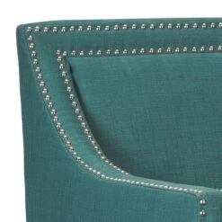 Erica Accent Chair W/ Ottoman (Teal) 27 Erica Accent Chair W/ Ottoman (Teal) -Chairs Sales Store UER087100CA chair 5