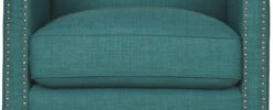 Erica Accent Chair W/ Ottoman (Teal) 30 Erica Accent Chair W/ Ottoman (Teal) -Chairs Sales Store UER087100CA chair 8