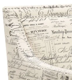 Erica Accent Chair W/ Ottoman (French Script) 23 Erica Accent Chair W/ Ottoman (French Script) -Chairs Sales Store UER636100CA chair 5