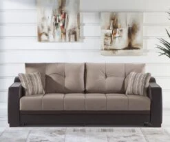 Ultra 3 Seat Sleeper (Lilyum Vizon) -Chairs Sales Store ULTRA 20390 SL sofa 3