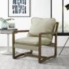 Spitfire Espresso Wood Trim Chair (Fawn)