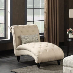 Twain Chaise (Natural) -Chairs Sales Store UTW082110 chaise 3