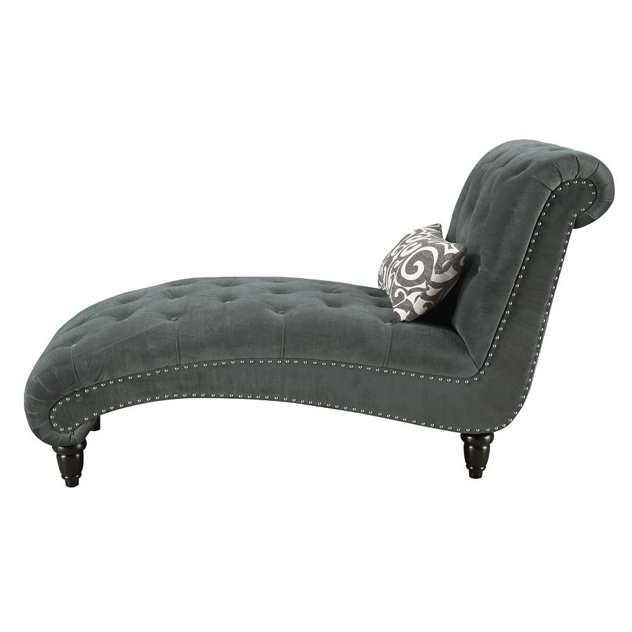 Twain Chaise (Gray) 4 Twain Chaise (Gray) - Image 2