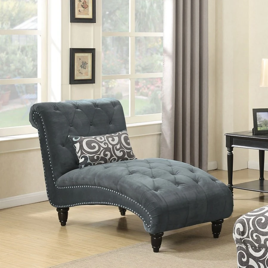 Twain Chaise (Gray) 5 Twain Chaise (Gray) - Image 3