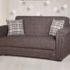 Victoria Love Seat Sleeper (Andre Dark Brown) -Chairs Sales Store VICTORIA 0632D LS loveseat 1