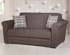 Victoria Love Seat Sleeper (Andre Dark Brown)